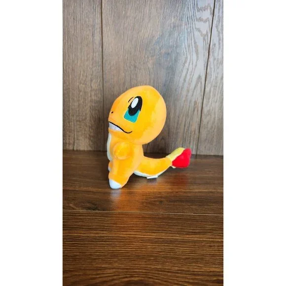 Vintage 90s Nintendo Charmander Dragon Plush 5.5" Stuffed Animal Toy - Picture 3 of 6